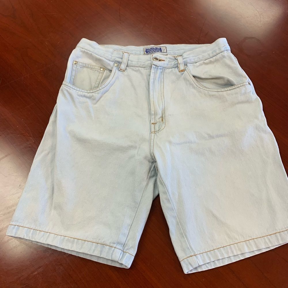 Vintage Mens Nikoata Denim Shorts sz 34